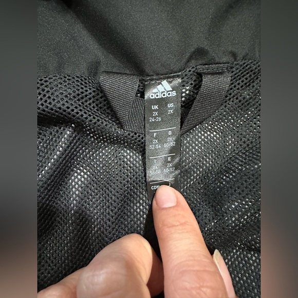 Adidas Zip Up Track Jacket Size 2X - Picture 4 of 5